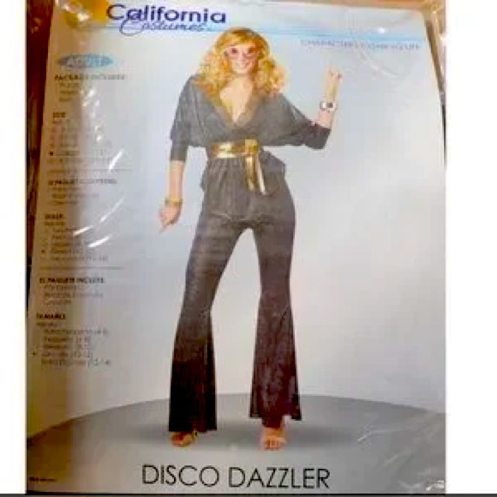 Disco dazzler costume Plus 3x (20-22). Brand new - never worn.